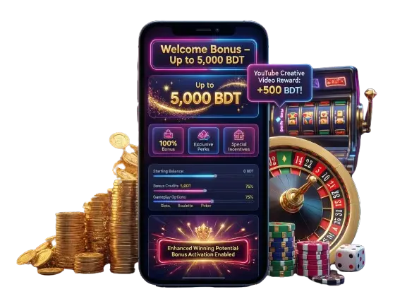 Welcome Bonus – Up to 5,000 BDT